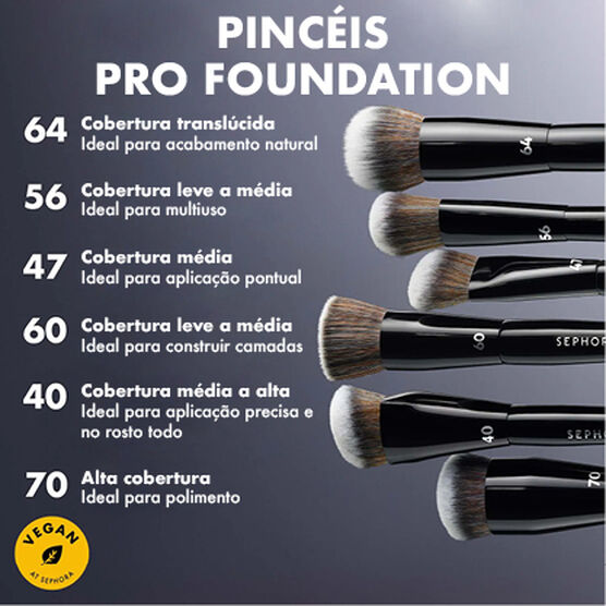 THE NEW PRO BRUSH-25 FOUNDATION 40